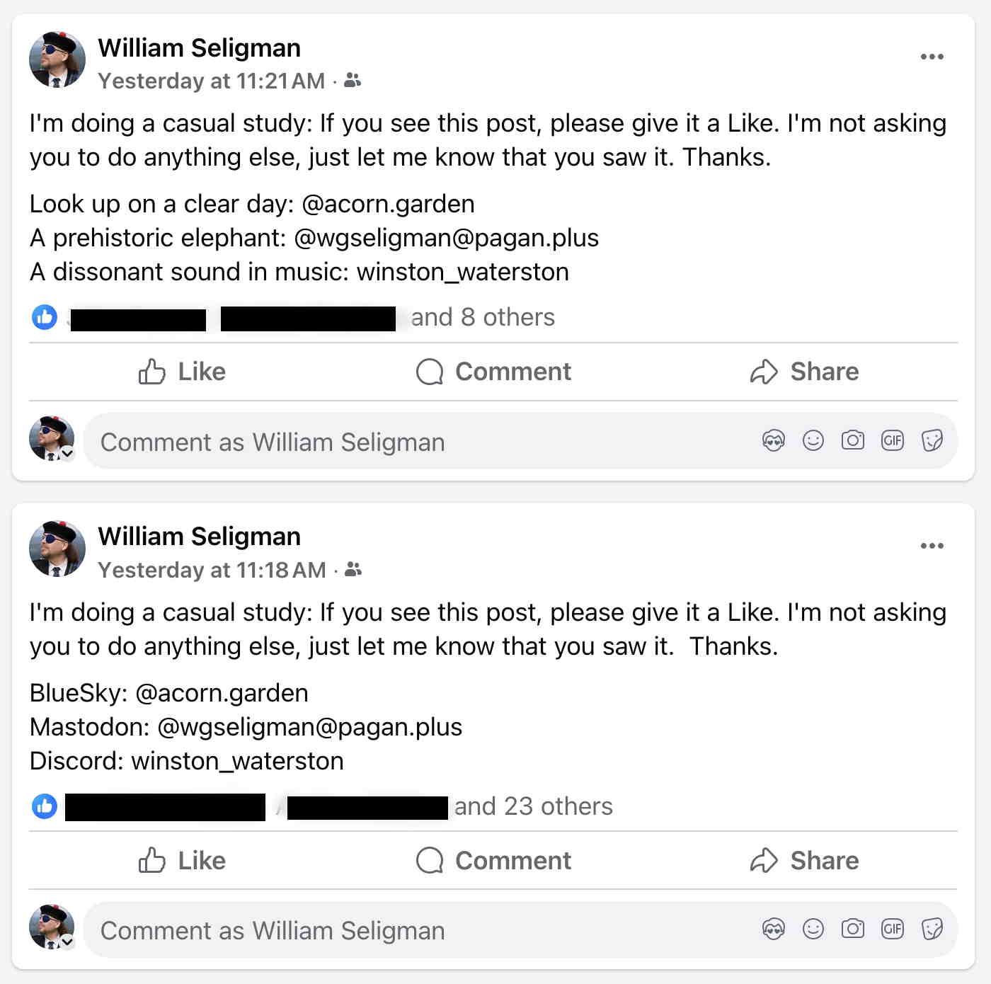 Fb Note FB study results – The Argothald Journal